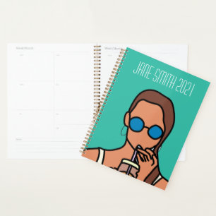 Agenda menina adolescente pop de de