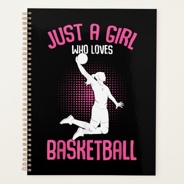 Agenda Menina de Basquete Mulheres (Frente)