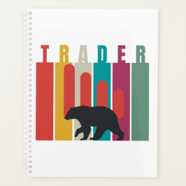 Agenda Mercado baixista | Trader | Design simples
