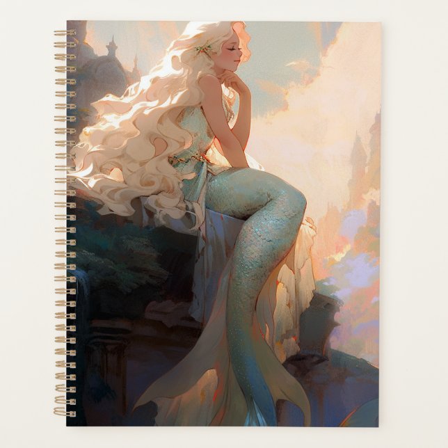 Agenda Mermaid Fantasy Art (Frente)