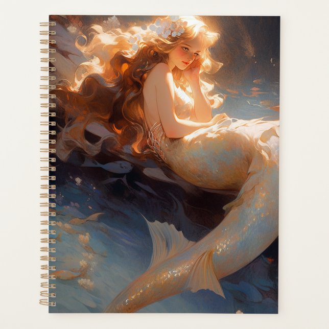 Agenda Mermaid Fantasy Art (Frente)