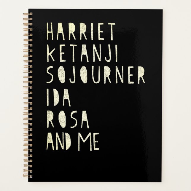 Agenda Mês da História Negra, Famosos Líderes de Mulheres (Frente)