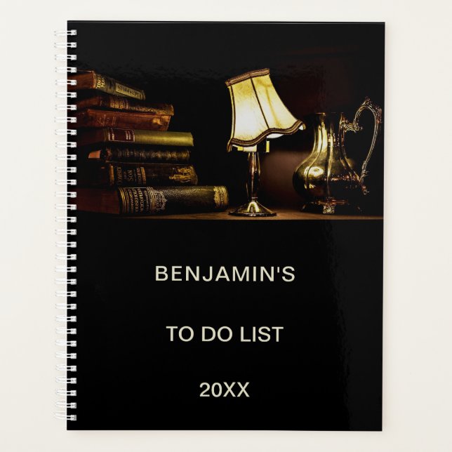 Agenda Mesa de Trabalho Personalizada e Desorganizada (Frente)