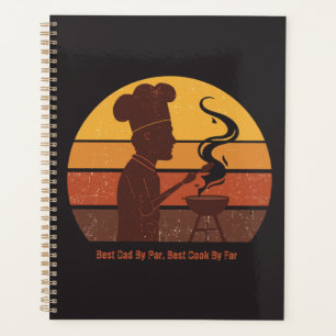 Agenda Mestre da Churrasqueira Personalizado Pai Retro Pô