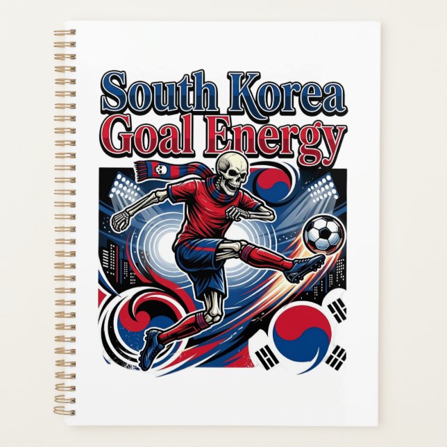 Agenda Meta de Energia Esqueleto de Ataque da Coreia do S (Frente)