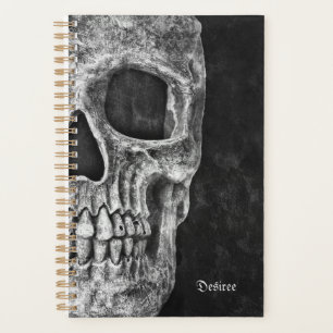 Agenda Metade Gótica, Legal, Negra E Grunge Branco