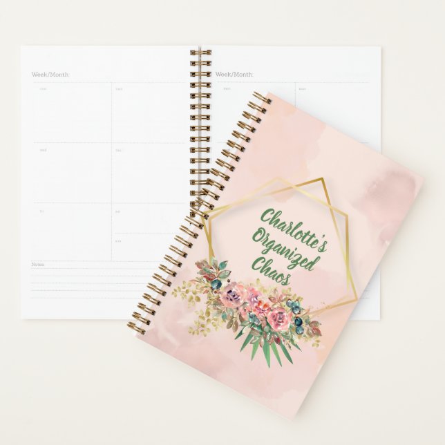 Agenda Meu Caos Organizado Personalizado (Exibição)