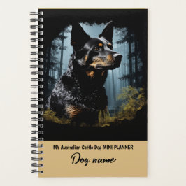 Agenda Meu nome personalizado de cachorro: australiano Bo