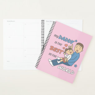 Agenda Meu pai é o melhor do mundo garotos bonitinhos