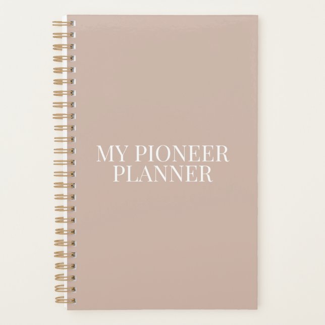 Agenda Meu Pioneiro Planner (Frente)