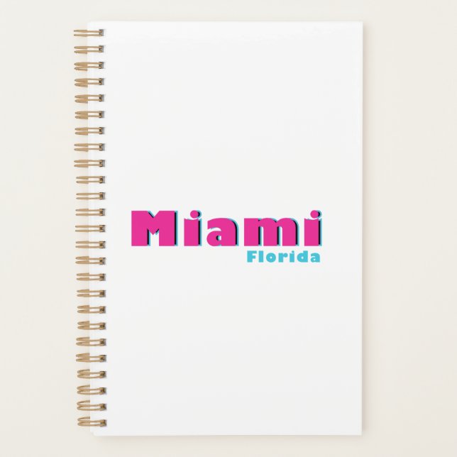 Agenda Miami, Florida Planner (Frente)