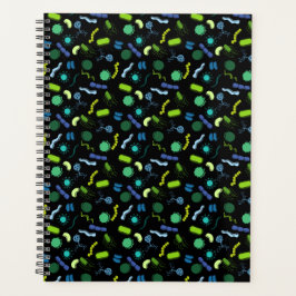 Agenda Microbiologia - Cor em Preto