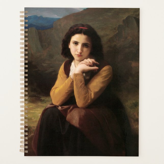 Agenda Mignon Innocence of Adolescent Girl, Bouguereau (Frente)