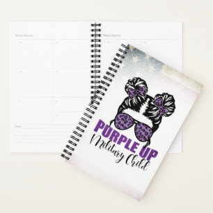 Agenda Militares - Erga o Roxo Criança Militar