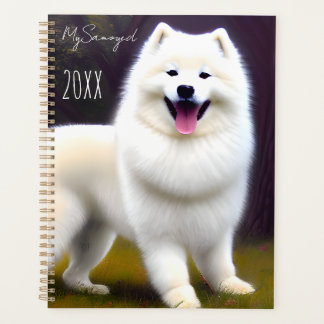 Agenda Minha Ideia de Presente Personalizada Samoyed, Cut