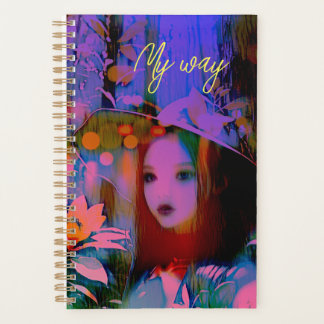 Agenda Minha maneira, uma bela abstrato