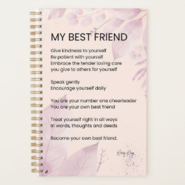 Agenda Minha Melhor Amiga Encorajando Poesia