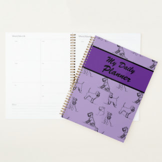 Agenda Miniature Schnauzer Lavanda