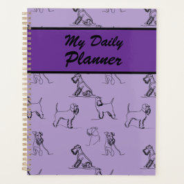 Agenda Miniature Schnauzer Lavanda