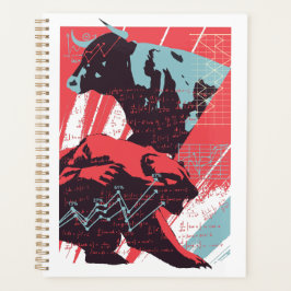 Agenda Minimal Stock Market Bull Bear Chart