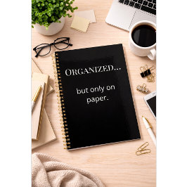 Agenda Minimalist Planner Custom Initial Back Cover