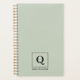 Agenda Minimalist Sage Green 2026 Planner