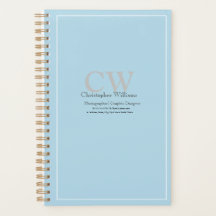 Minimalista azul profissional