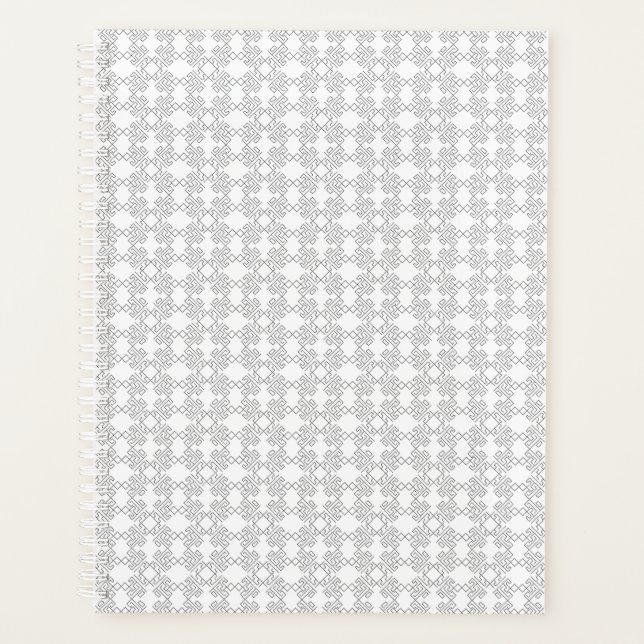 Agenda Minimalista Geométrica (Frente)