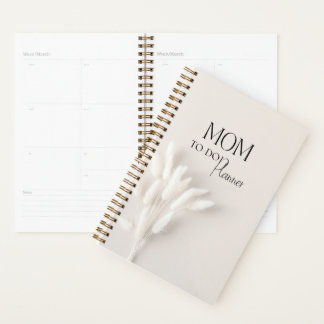 Agenda  Minimalistic beige mom planner
