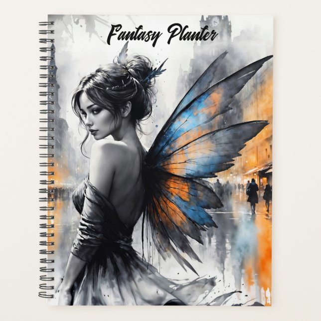 Agenda Mínimo de mortalha de asa graciosa (Frente)