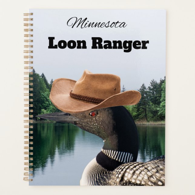 Agenda Minnesota Loon Ranger Planner (Frente)