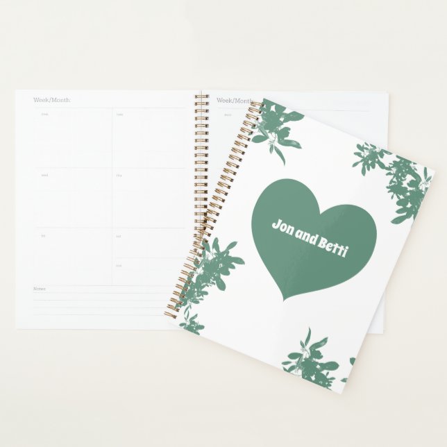 Agenda Mint Green Ivy (Exibição)