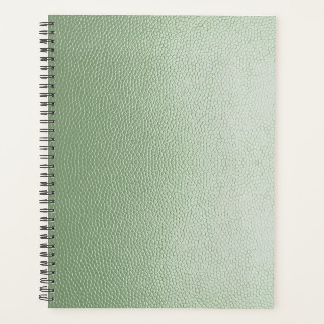 Agenda Mint Green Leather (Frente)