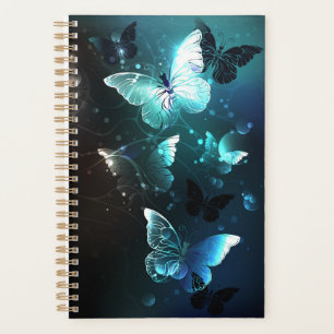 Agenda Mint Night Butterflies