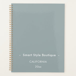 Agenda Minúsculo luxo Boutique Dusty Blue