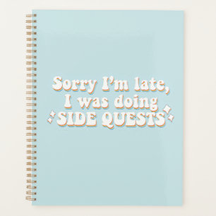 Agenda Missões Paralelas – Humor de Gamer Retrô