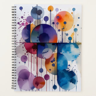 Agenda Modern Abstract Geometric Circles