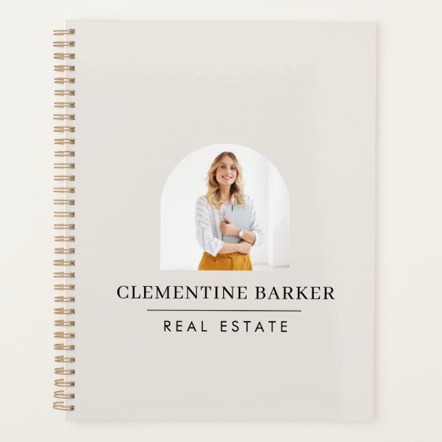 Agenda Modern arch photo Business Branding (Frente)