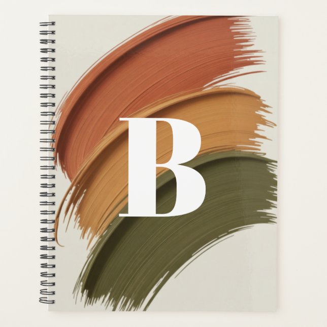 Agenda Modern Artisan Brushwork (Frente)