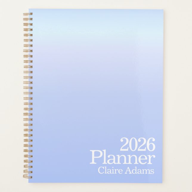 Agenda Modern Periwinkle Ombre (Frente)