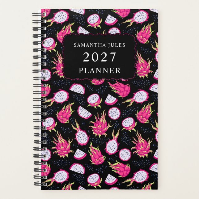 Agenda Modern Tropical Fruit Pattern (Frente)
