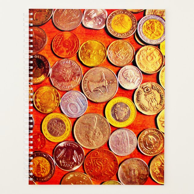 Agenda Moedas do Mundo (Frente)