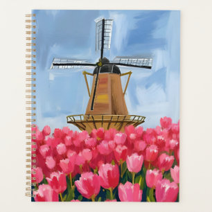 Agenda Moinho de Vento Holandês   Campo de Flores de Tuli