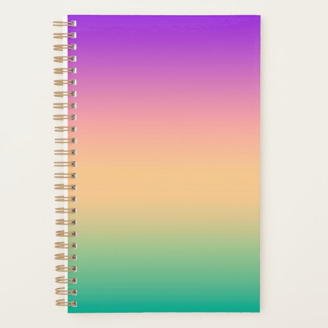 Agenda Mole, multicolor (Frente)