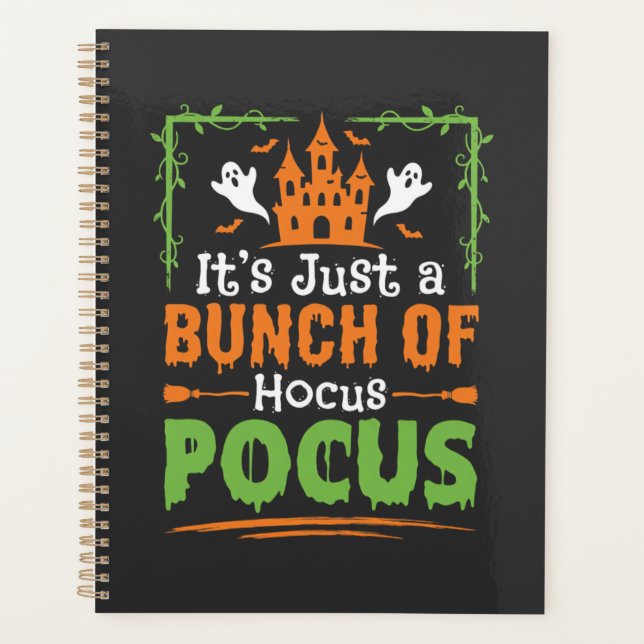 Agenda Molinário de Halloween (Frente)