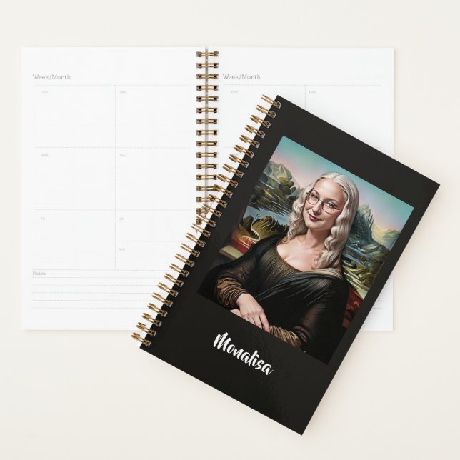 Agenda Mona Lisa Engraçada (Exibição)