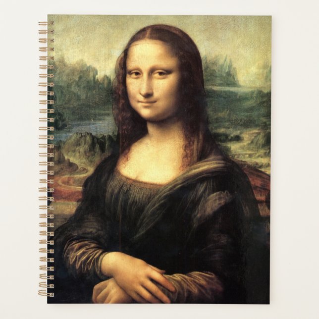 Agenda Mona Lisa Leonardo da Vinci (Frente)