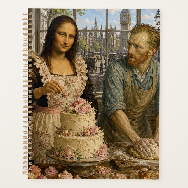 Agenda Mona Lisa & Van Gogh Bake Off (Frente)