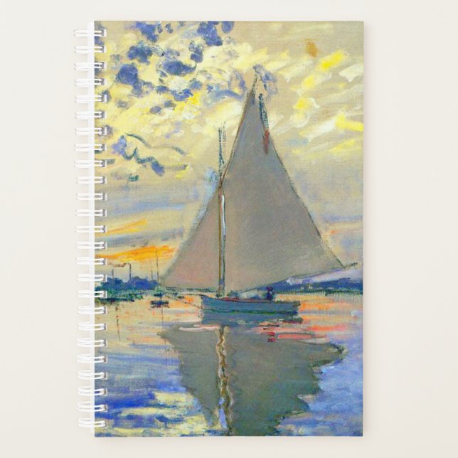 Agenda Monet Sailboat no Le Petit-Gennevilliers (Frente)