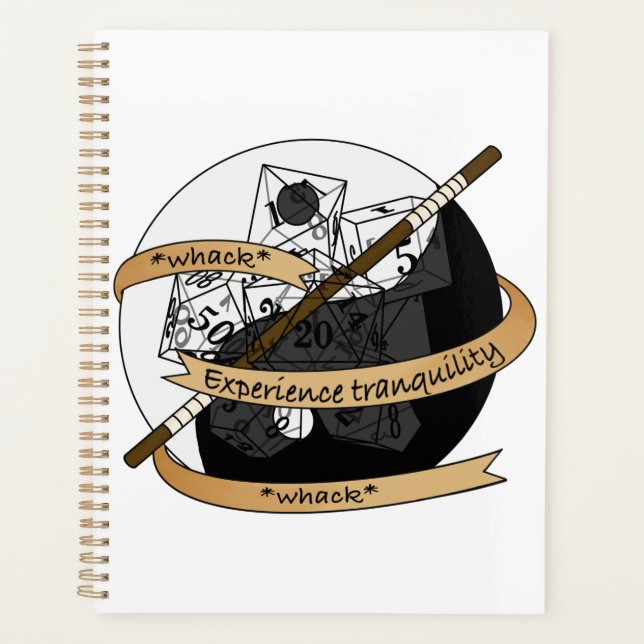 Agenda Monk Dice Design (Frente)
